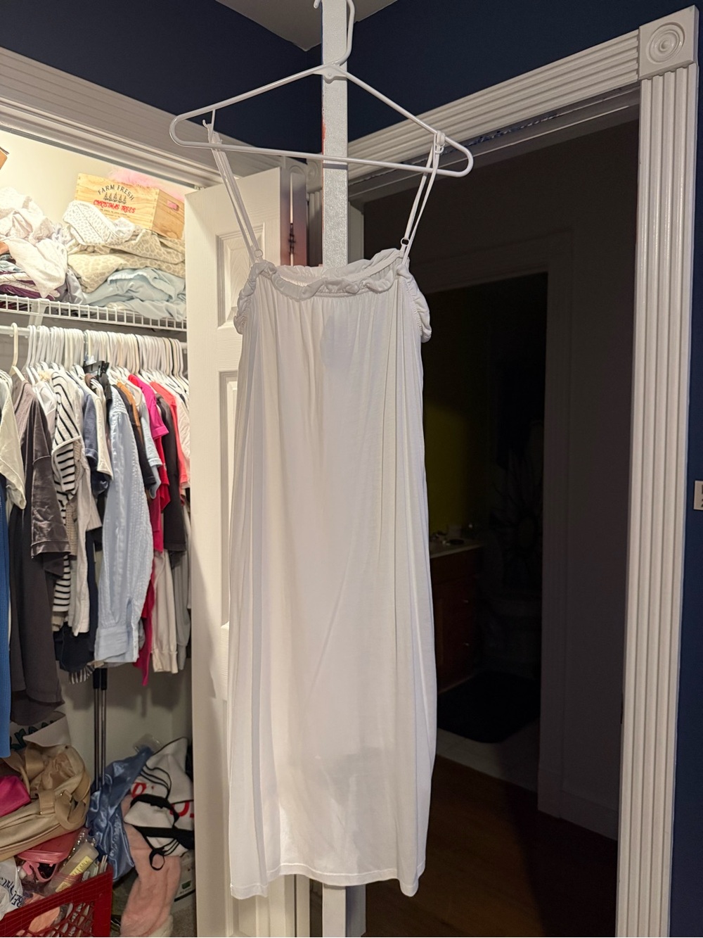 Women’s White Slip Dress